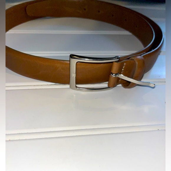 Zara Accessories Zara Genuine Light Brown Leather Belt Made In Italy Size 3485 Mens Belt